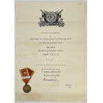 Finlandia, Medal Wolności kl.II - wraz z dyplomem