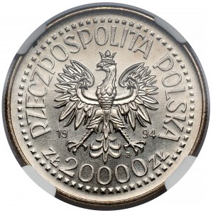 20.000 złotych 1994 Zygmunt I Stary