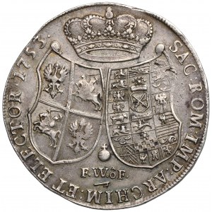 August III Sas, Talar Drezno 1753 FWóF