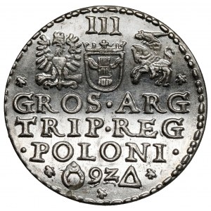 Zygmunt III Waza, Trojak Malbork 1592