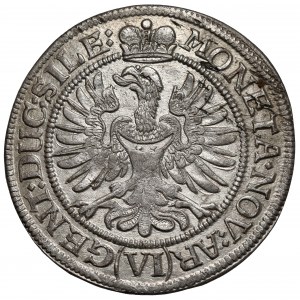 Śląsk, Ludwika Regentka, 6 krajcarów 1673, Brzeg