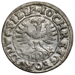 Śląsk, Jan Chrystian i Jerzy Rudolf, 3 krajcary 1619, Złoty Stok