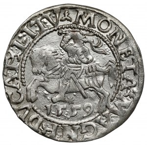 Zygmunt II August, Półgrosz Wilno 1559 - POMAG