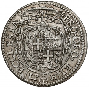 Silesia, Frederick of Hesse, 6 krajcars 1680 LPH, Nysa