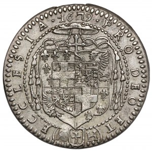 Śląsk, Fryderyk Heski, 15 krajcarów 1679, Nysa - MAŁE popiersie
