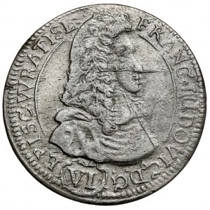 Śląsk, Franciszek Ludwik, 6 krajcarów 1693 LPH, Nysa