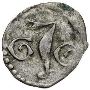 Śląsk, Ks. Głogowsko-Żagańskie, Halerz Głogów (1477-83) - litery gIg