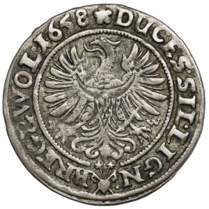 Śląsk, Trzej Bracia, 3 krajcary 1658, Brzeg