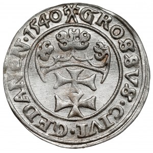 Zygmunt I Stary, Grosz Gdańsk 1540