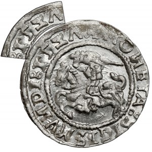 Zygmunt I Stary, Półgrosz Wilno 1527 - BŁĘDNA data - odwrócone Z
