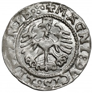Zygmunt I Stary, Półgrosz Wilno 1527 - BŁĘDNA data - odwrócone Z