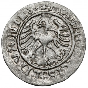 Zygmunt I Stary, Półgrosz Wilno 1522 - bez dwukropka - rzadki