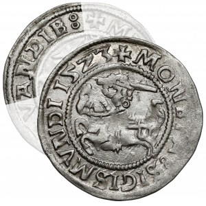 Zygmunt I Stary, Półgrosz Wilno 1523 - LITVANDIE - b.rzadki
