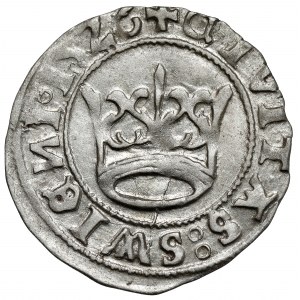 Śląsk, Świdnica, Ludwik Jagiellończyk, Półgrosz 1526 - z BŁĘDEM