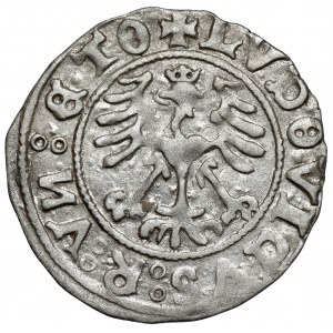 Śląsk, Świdnica, Ludwik Jagiellończyk, Półgrosz 1526 - z BŁĘDEM
