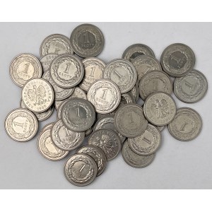 1 złoty od 1991 r. - zestaw (39szt)