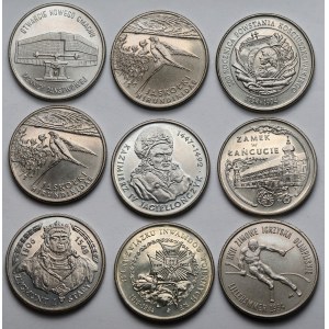 20.000 złotych 1993-1994 - zestaw (9szt)