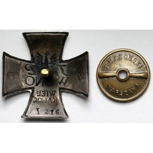 Oznaka, Za Wilno - 1919 Wielkanoc [Z216] - (30x30)