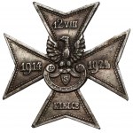 Odznaka pamiątkowa 10-lecia wkroczenia Legionistów do Kielc 1914-1924 Kielce [84] - BARDZO rzadka i w SREBRZE