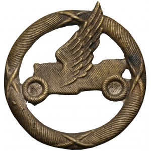 II RP, Oznaka / Godło naramienne, Wojska Samochodowe - wz.19