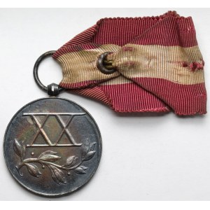 II RP, Medal za Długoletnią Służbę - Srebrny (XX)