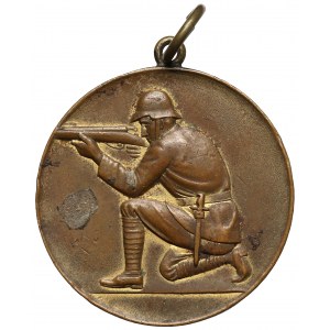 II RP, Medal nagrodowy, Zawody strzeleckie 1932 - 61 Pułk Piechoty - I miejsce