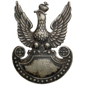 Orzeł wz.19 - 21 gwoździ - biały metal (?)