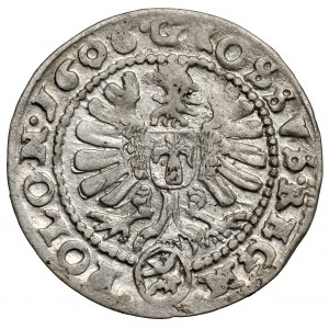 Zygmunt III Waza, Grosz Kraków 1606 - z krzyżem