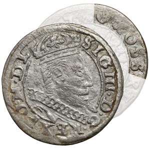Zygmunt III Waza, Grosz Kraków 1607 - GROSS - b.rzadki