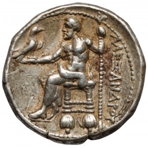 Grecja, Aleksander III Wielki (336-323 p.n.e.) Tetradrachma, Nieokreślona mennica (310-275 p.n.e.)