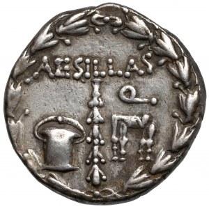 Grecja, Macedonia, Aesillas Quaestor (93-92 p.n.e.) Tetradrachma, Tessaloniki