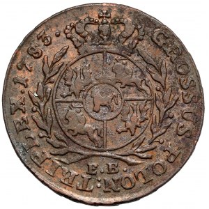 Poniatowski, Trojak 1783 EB, Warszawa