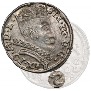 Zygmunt III Waza, Trojak Wilno 1598 - Łabędź
