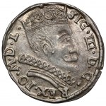Zygmunt III Waza, Trojak Wilno 1598 - Łabędź