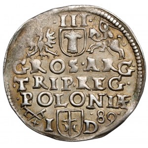 Zygmunt III Waza, Trojak Poznań 1589 ID
