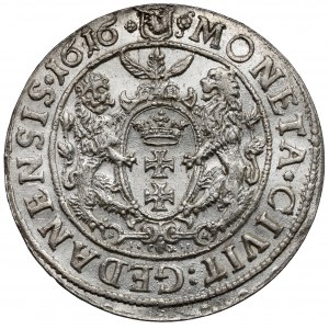 Zygmunt III Waza, Ort Gdańsk 1616 - typ II - Ammon