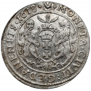 Zygmunt III Waza, Ort Gdańsk 1618 - wczesny
