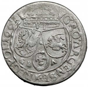 Jan II Kazimierz, Szóstak Lwów 1661 GBA - błąd S•EX
