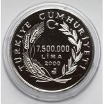 Turcja, 7.500.000 lir 2000 - Dünya Cocuklari Icin - UNICEF