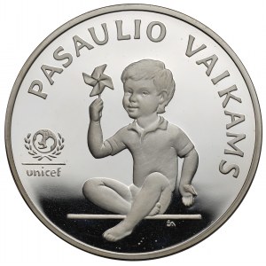 Litwa, 5 litai 1998 - Pasaulio Vaikams - UNICEF