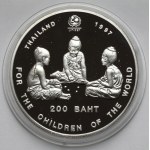 Tajlandia, 200 baht 1997 - For the Children of the World - UNICEF