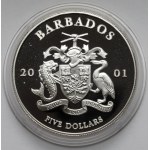 Barbados, 5 dolarów 2001 - For the Children of the World - UNICEF