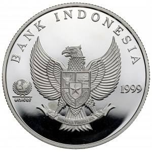 Indonezja, 10.000 rupii 1999 - For the Children of the World - UNICEF