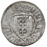 Kazimierz IV Jagiellończyk, Szeląg Gdańsk - orzeł BEZ korony