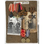 Krzyże św. Jerzego i inne odznaczenia po Michale Dryżale