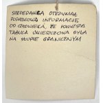 Emaliowana tablica z orłem wz.27