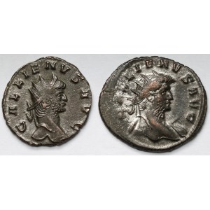 Gallien (258-268 n.e.) Antoniniany - zestaw (2szt)