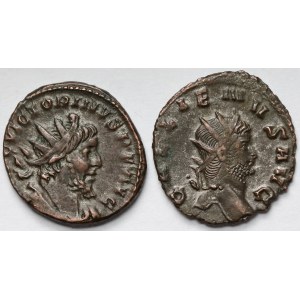 Gallien i Wiktoryn, Antoniniany - zestaw (2szt)