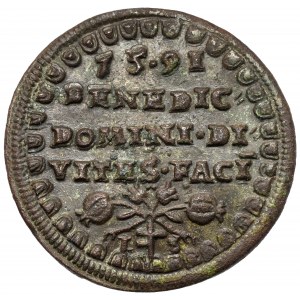 Podskarbiówka Wilno 1591 - Dymitr Chalecki - herb Prus