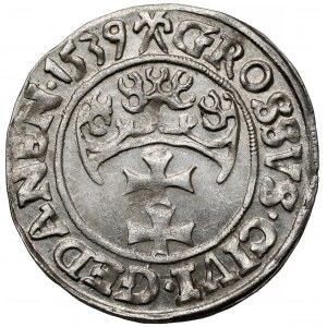 Zygmunt I Stary, Grosz Gdańsk 1539
